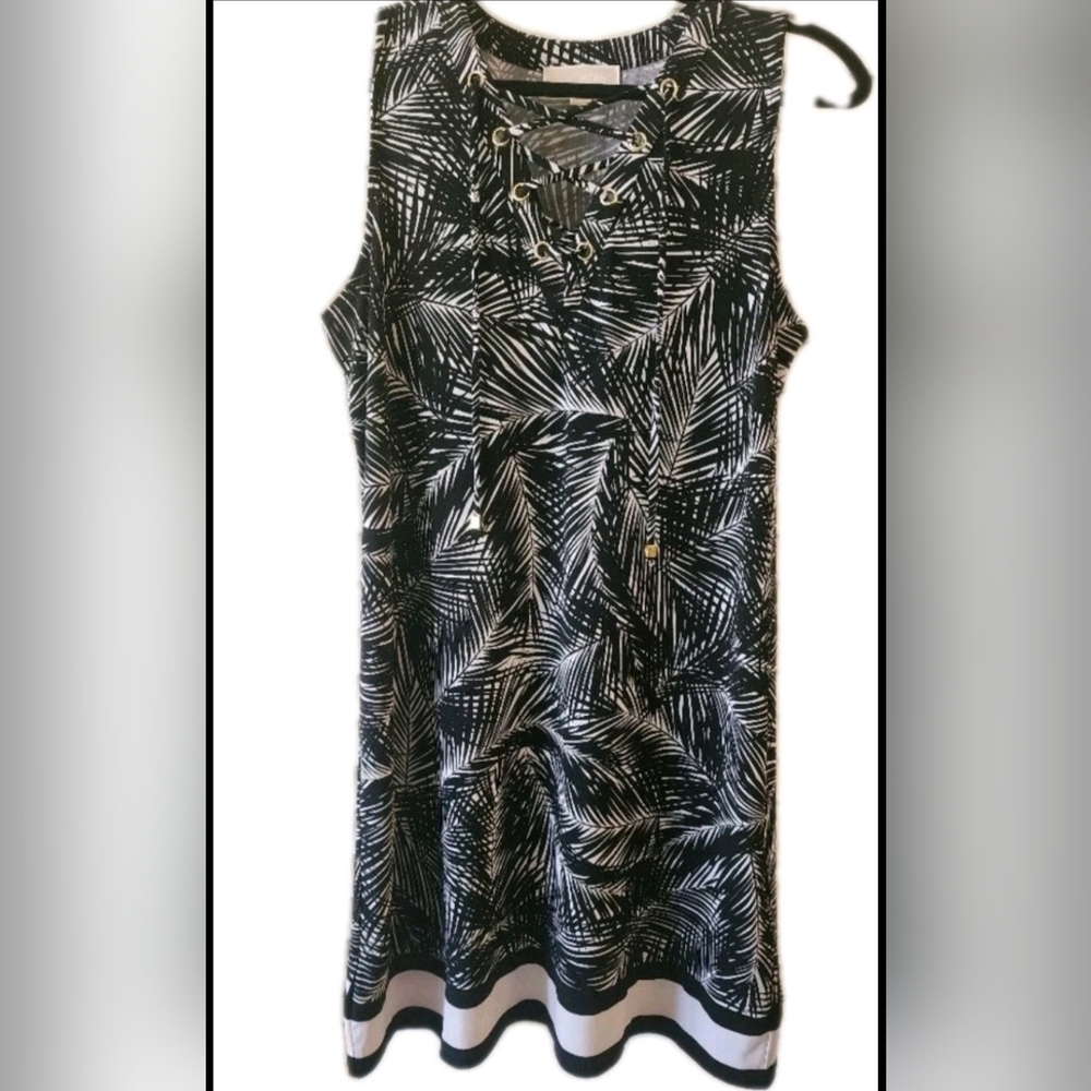 Michael Kors Tropical Sheath Dress size Large